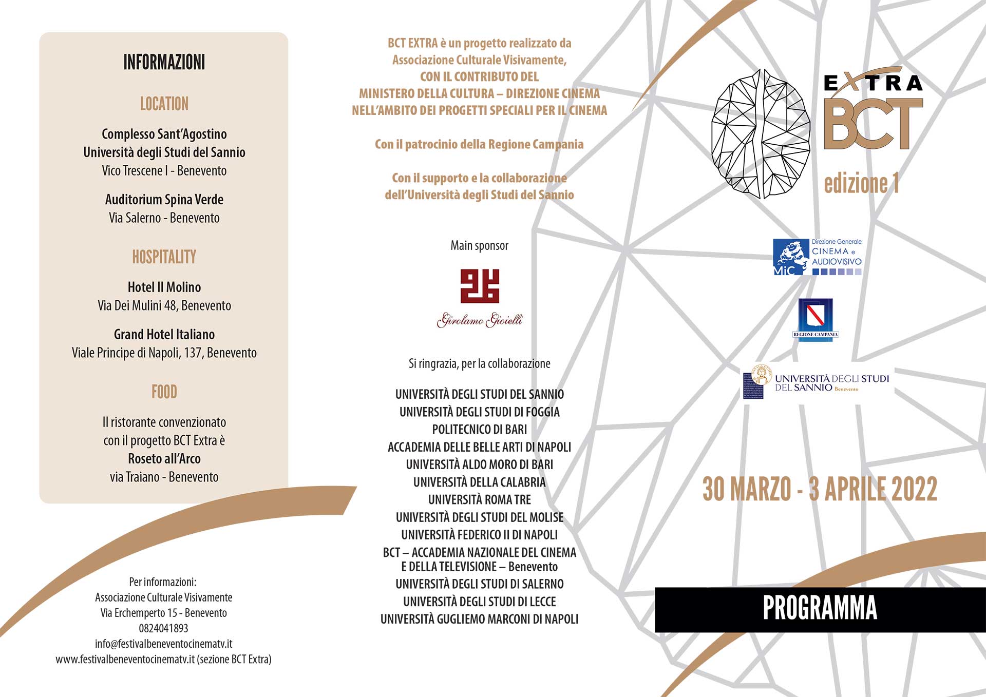 Brochure BCT EXtra 2022